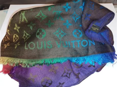 louis vuitton schal bunt